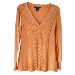 Calvin Klein - Women's - Peach - Sweater - Size: Medium